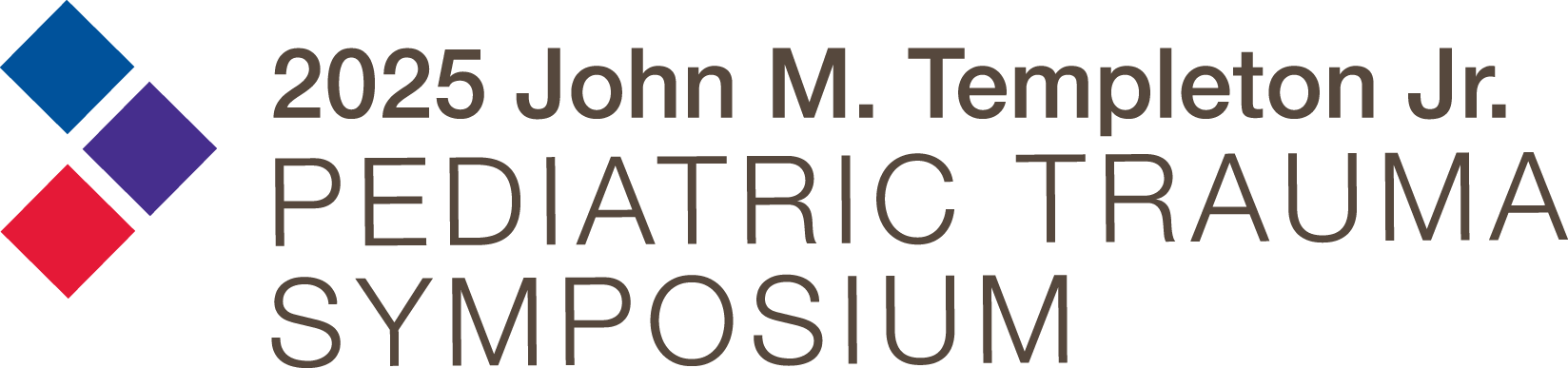 John M. Templeton Jr MD Pediatric Trauma Symposium Banner